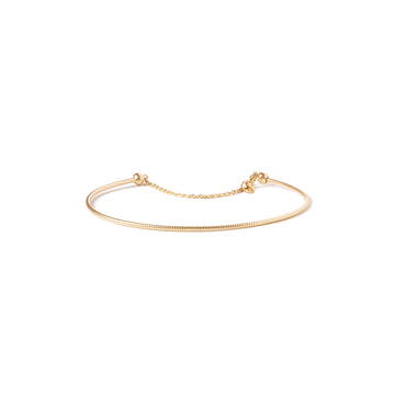 Pulseira Bracelete Fio redondo ouro 18k (sob encomenda)